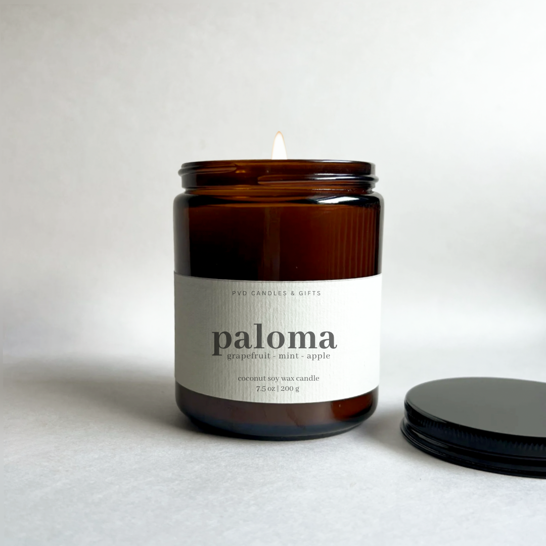 paloma coconut soy wax candle