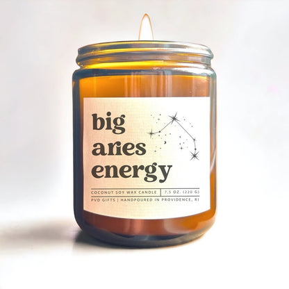 ✨ Zodiac Birthday Spa Gift Box with Personalized Candle – Astrology Self-Care Set
