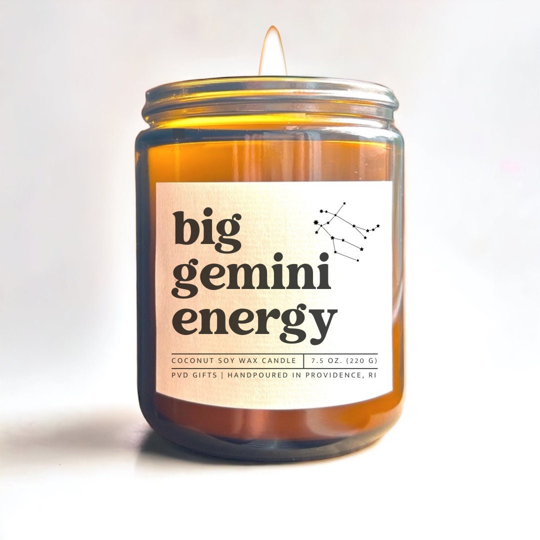 Gemini Gifts, Gemini Care Package for Her, Gemini Candle Horoscope Self Care Box, Best Friend Gift Box, Care Package for Her