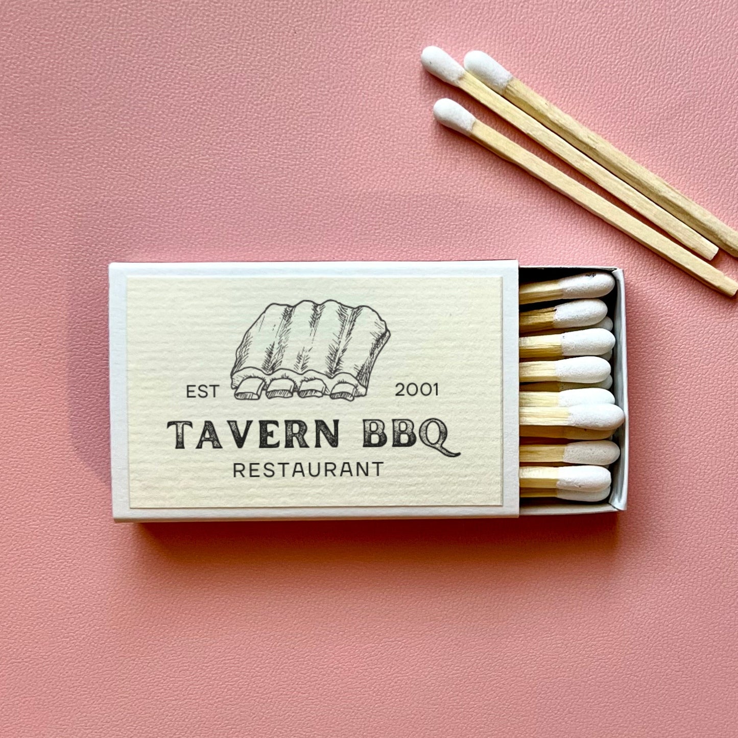 Custom Matches for Business, Personalized Business Logo Matches, Bulk business logo sticker on matches